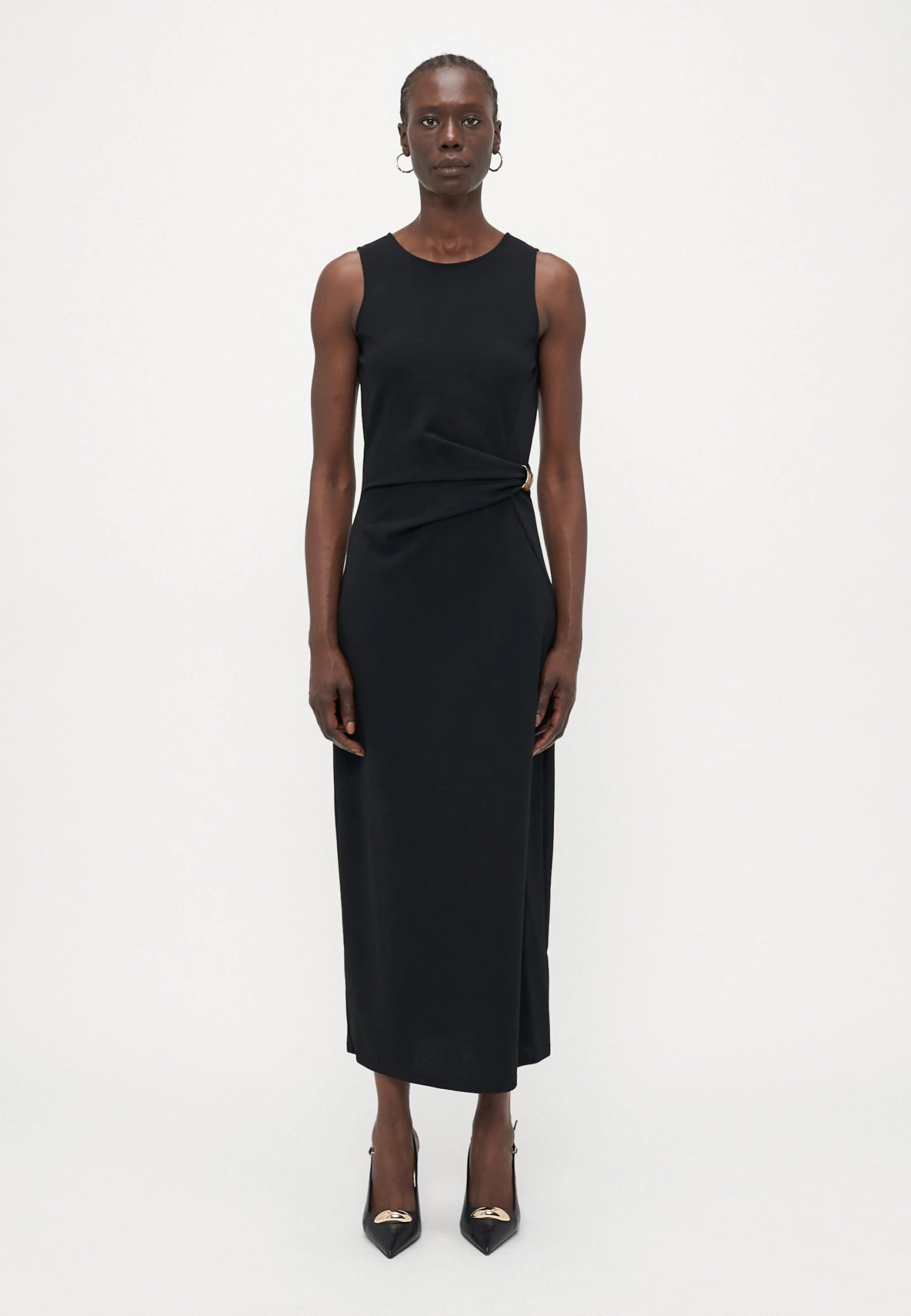 Vero Moda Tall VMHOSANNA DRESS - Jersey Dress - Black