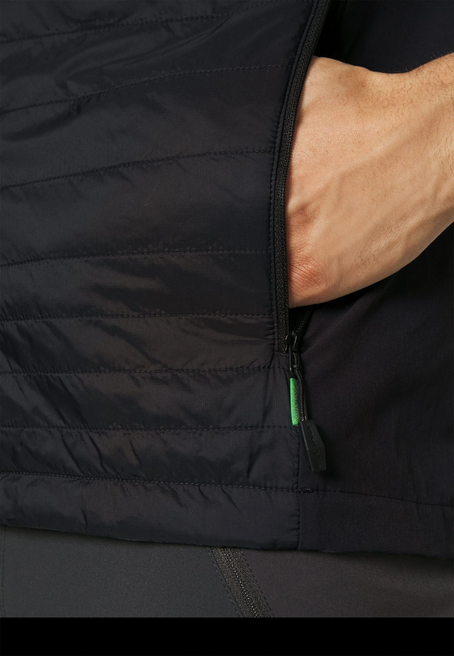 VAUDE Mens Freney Hybrid Vest Iii - Waistcoat - Black - Image 6