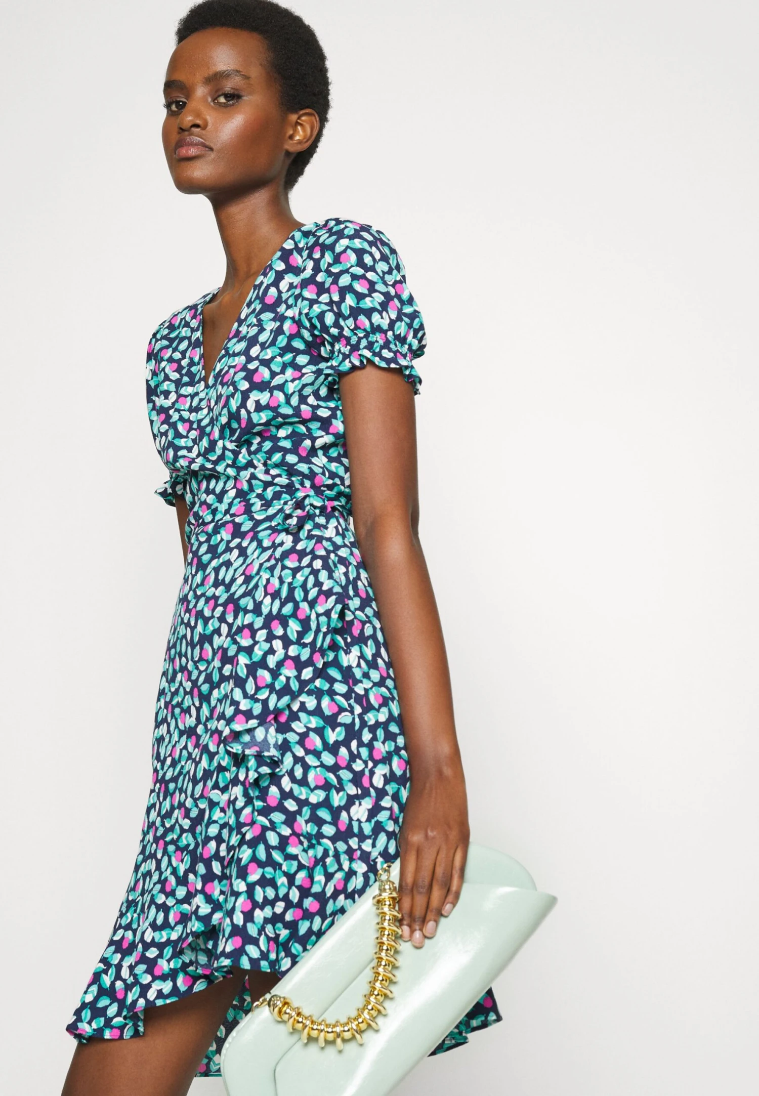 EmiliaMini Dress - Day Dress - Daisy Buds Navy - Image 5