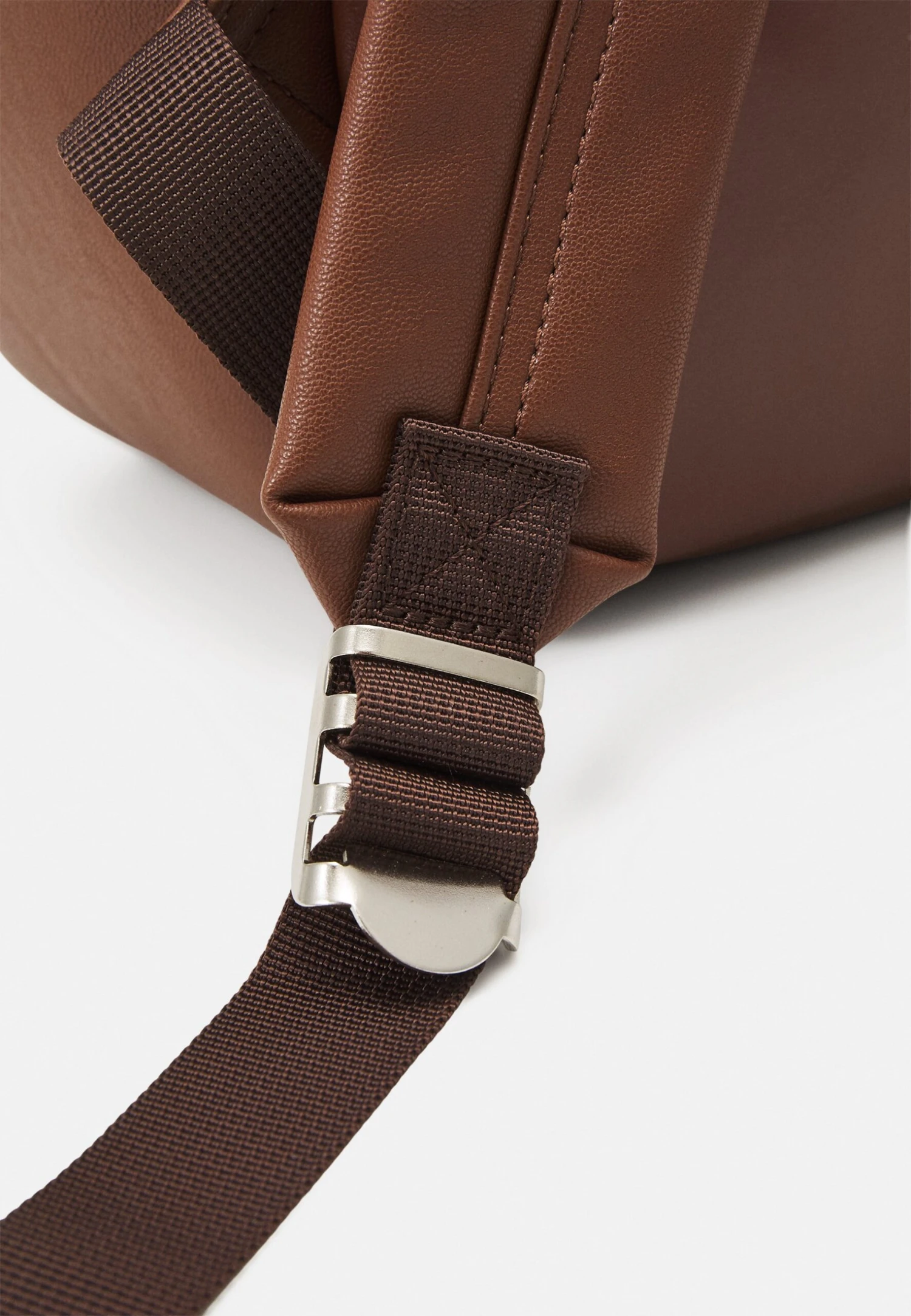 Mini Rounded Backpack Unisex - Rucksack - Brown - Image 4