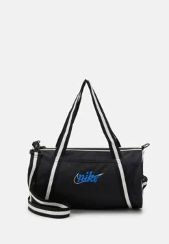 Nike Sportswear Heritage Retro Duffel Bag Unisex - Sports Bag - Black/Hyper Royal