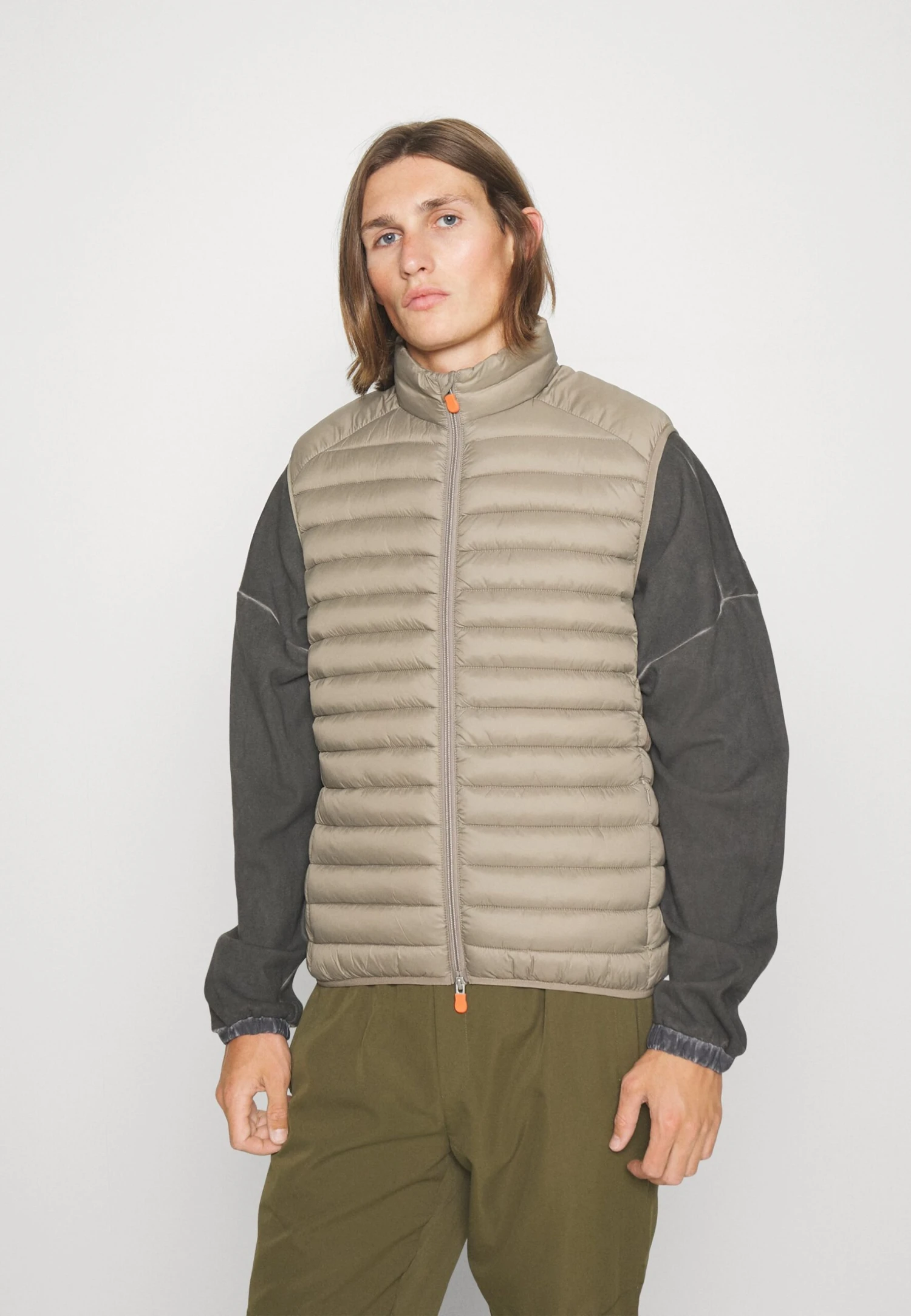 SAVE THE DUCK Adam - Waistcoat - Elephant Grey