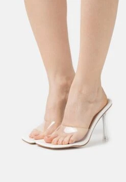 Raid Leryn - Heeled Mules - White