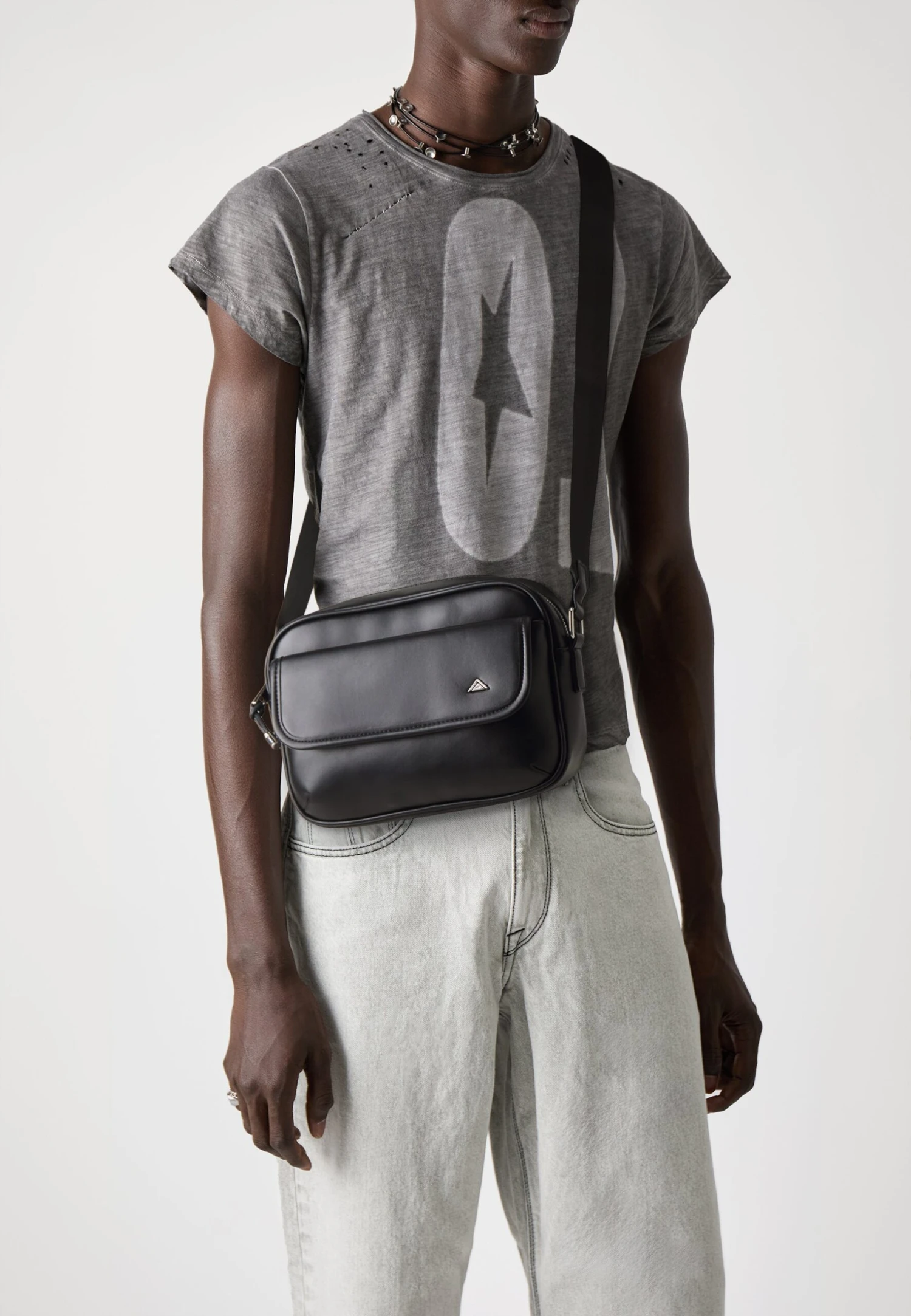 Aldo GUSTEL UNISEX - Cross Body Bag - Other Black - Image 2