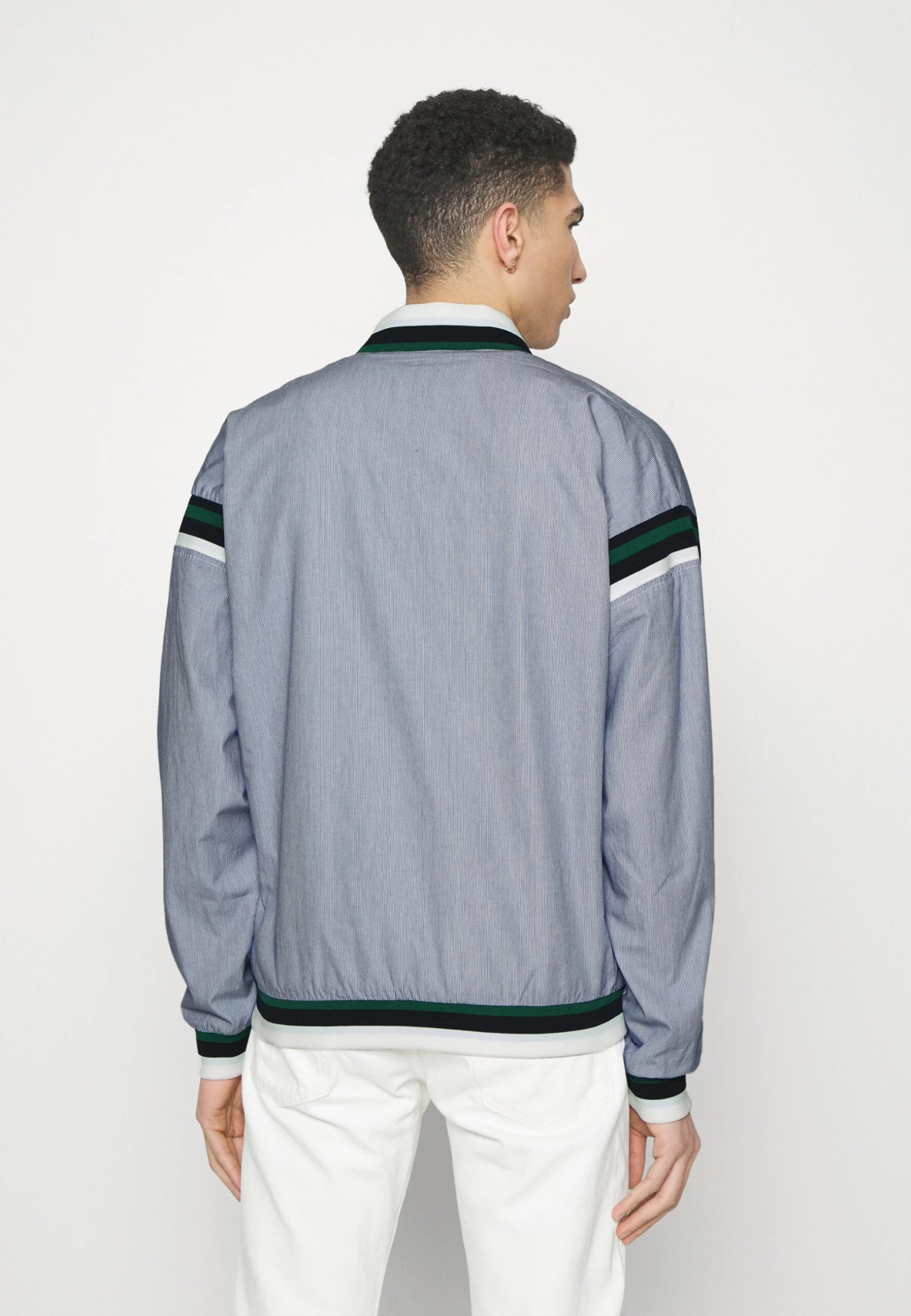 Scotch & Soda Tennis - Summer Jacket - White/Blue - Image 3