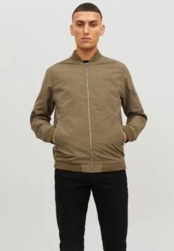 Jack & Jones Erush Noos - Bomber Jacket - Dusky Green