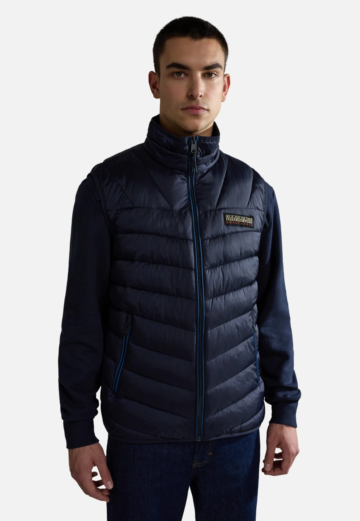 Napapijri Aerons - Waistcoat - Blu Marine