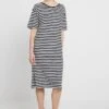 Noisy May Den 2/4Noos - Day Dress - Black/Bright White