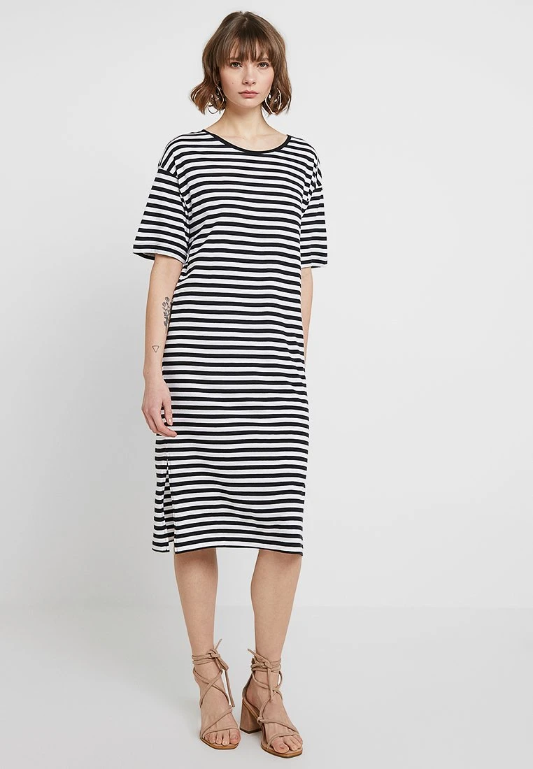 Noisy May Den 2/4Noos - Day Dress - Black/Bright White