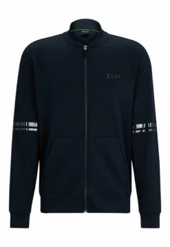 Boss Samoo Mirror - Zip-Up Sweatshirt - Dark Blue Two