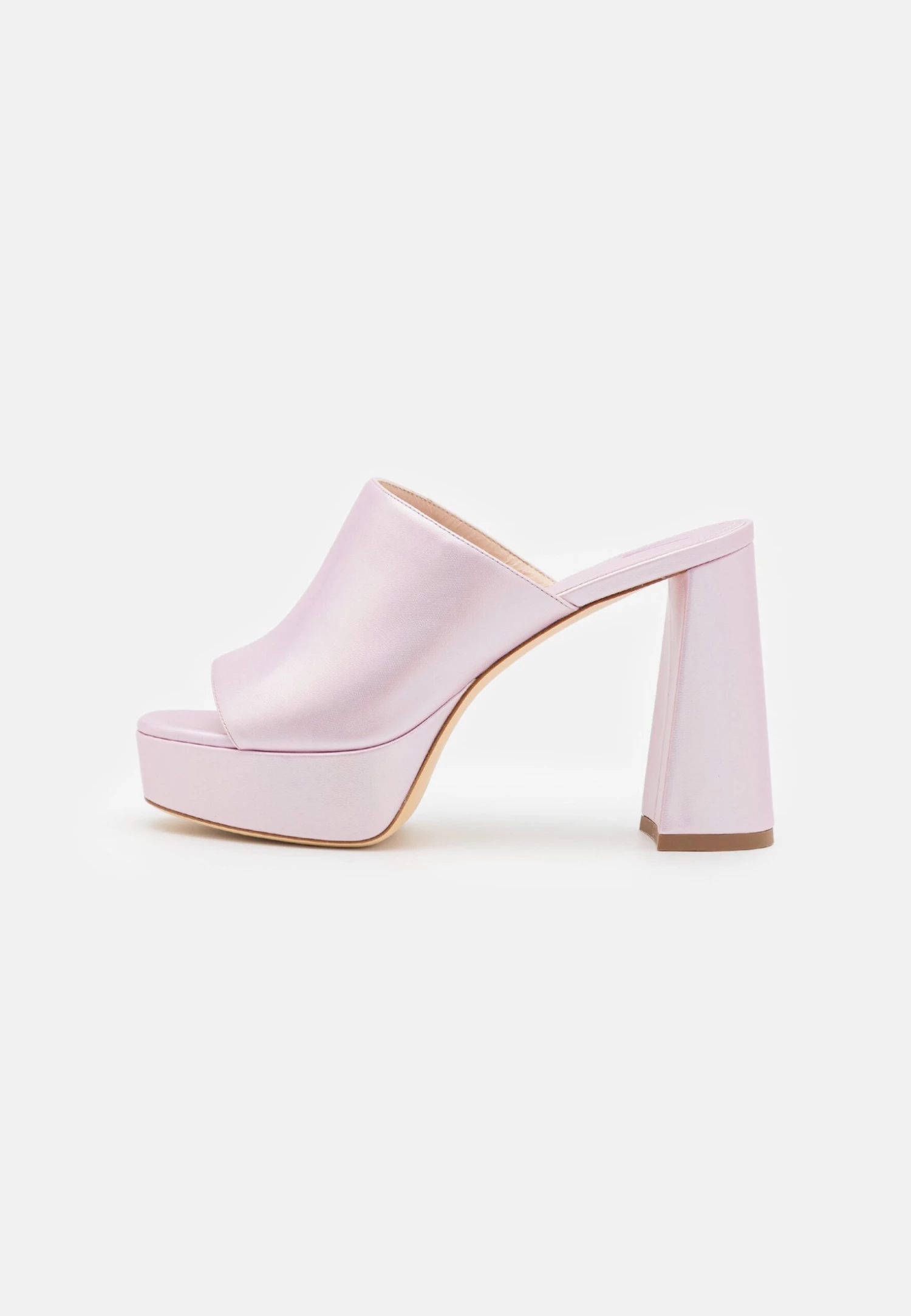 Anita - Heeled Mules - Pearl Rose - Image 2