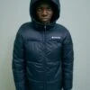 Columbia Puffect Hooded Jacket - Winter Jacket - Collegiate Navy