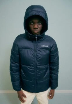 Columbia Puffect Hooded Jacket - Winter Jacket - Collegiate Navy