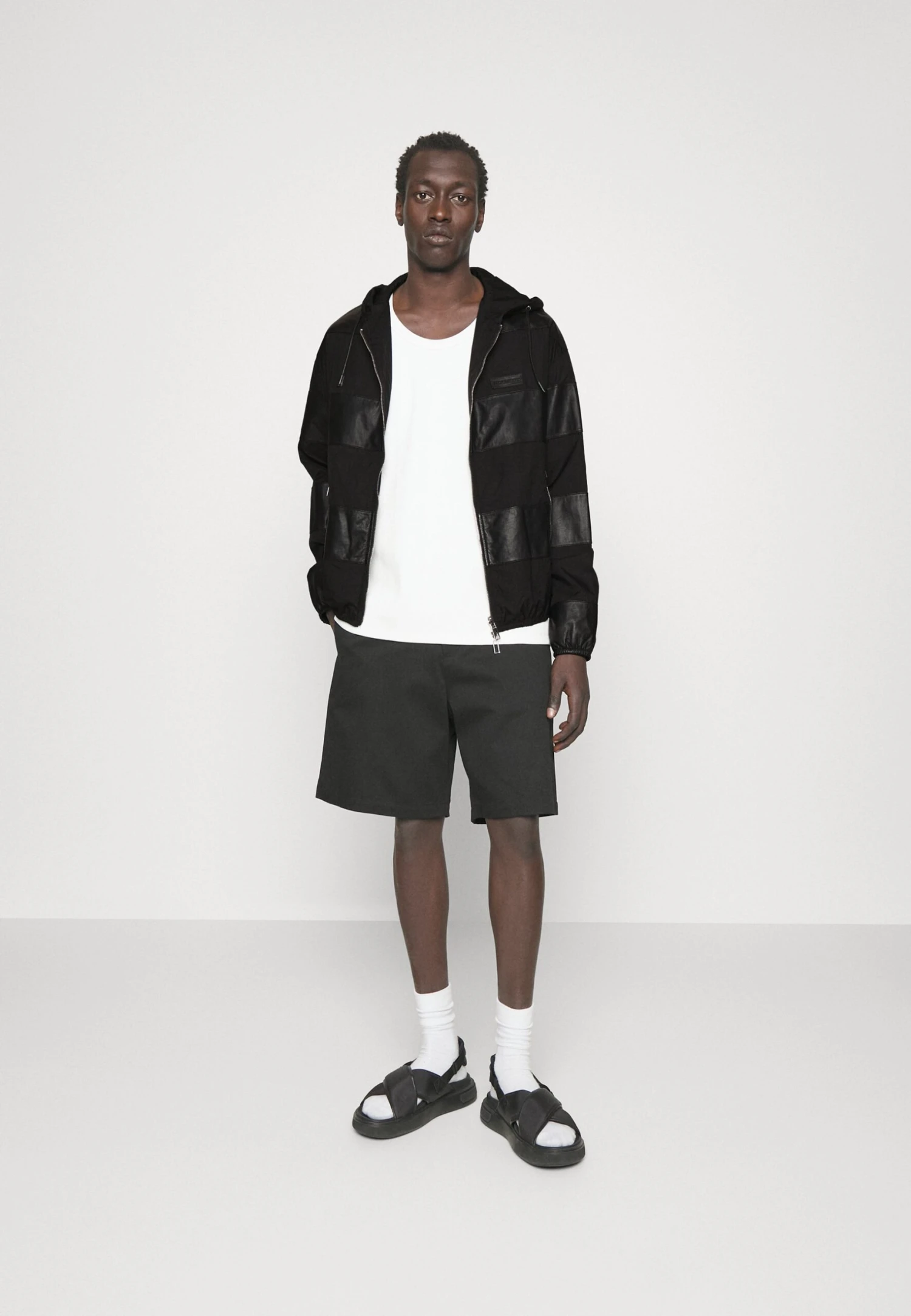 Emporio Armani Blouson - Leather Jacket - Nero - Image 2