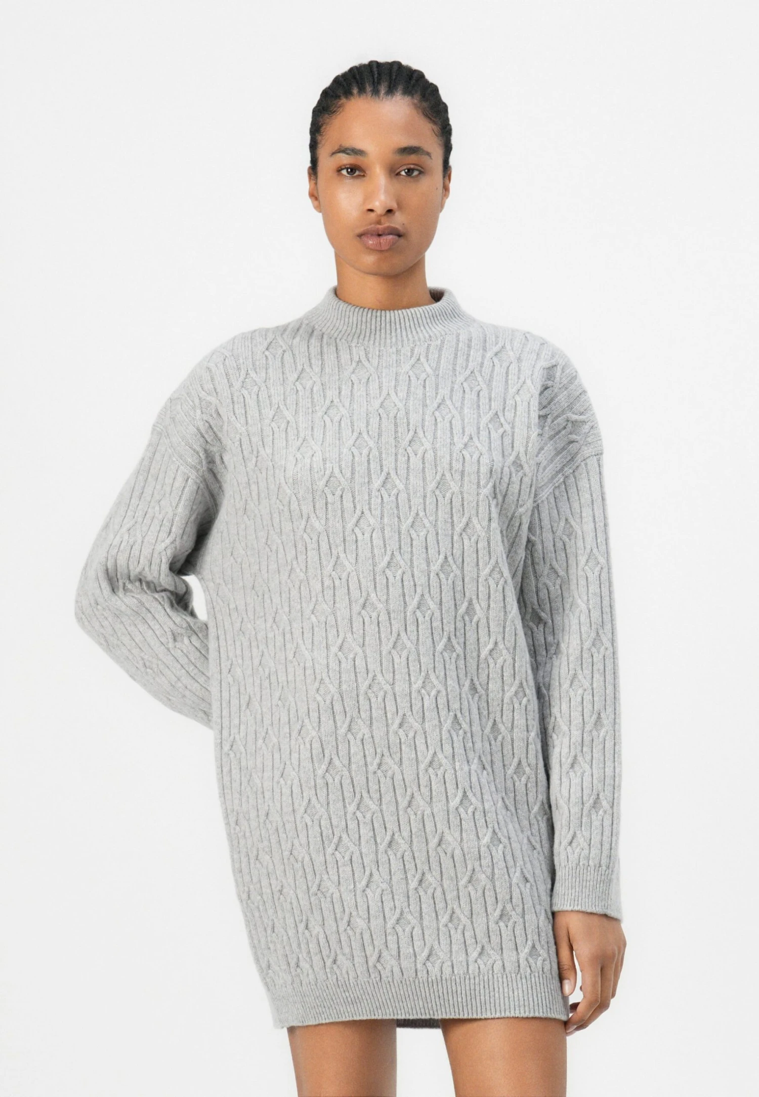 DRYKORN ELSTERI - Jumper Dress - Grey - Image 4