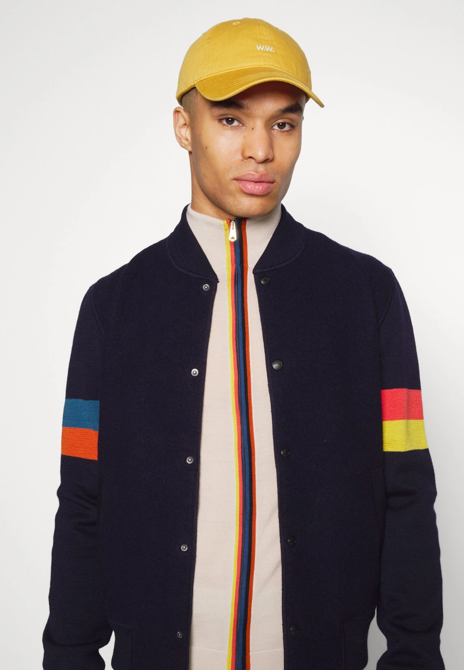 PAUL SMITH Bomber Jacket - Dark Blue - Image 6