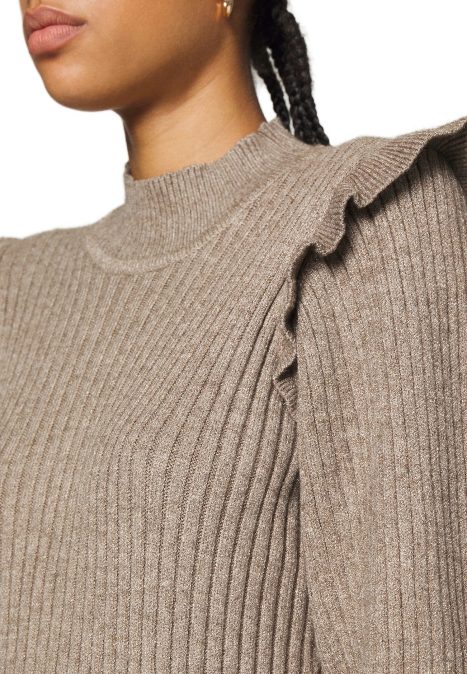 Object Objdiva Div - Shift Dress - Fossil - Image 6