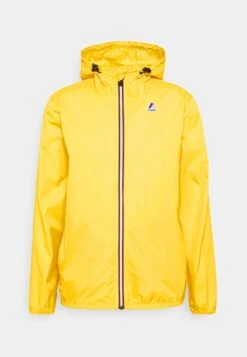 K-Way Le Vrai Claude Unisex - Waterproof Jacket - Yellow