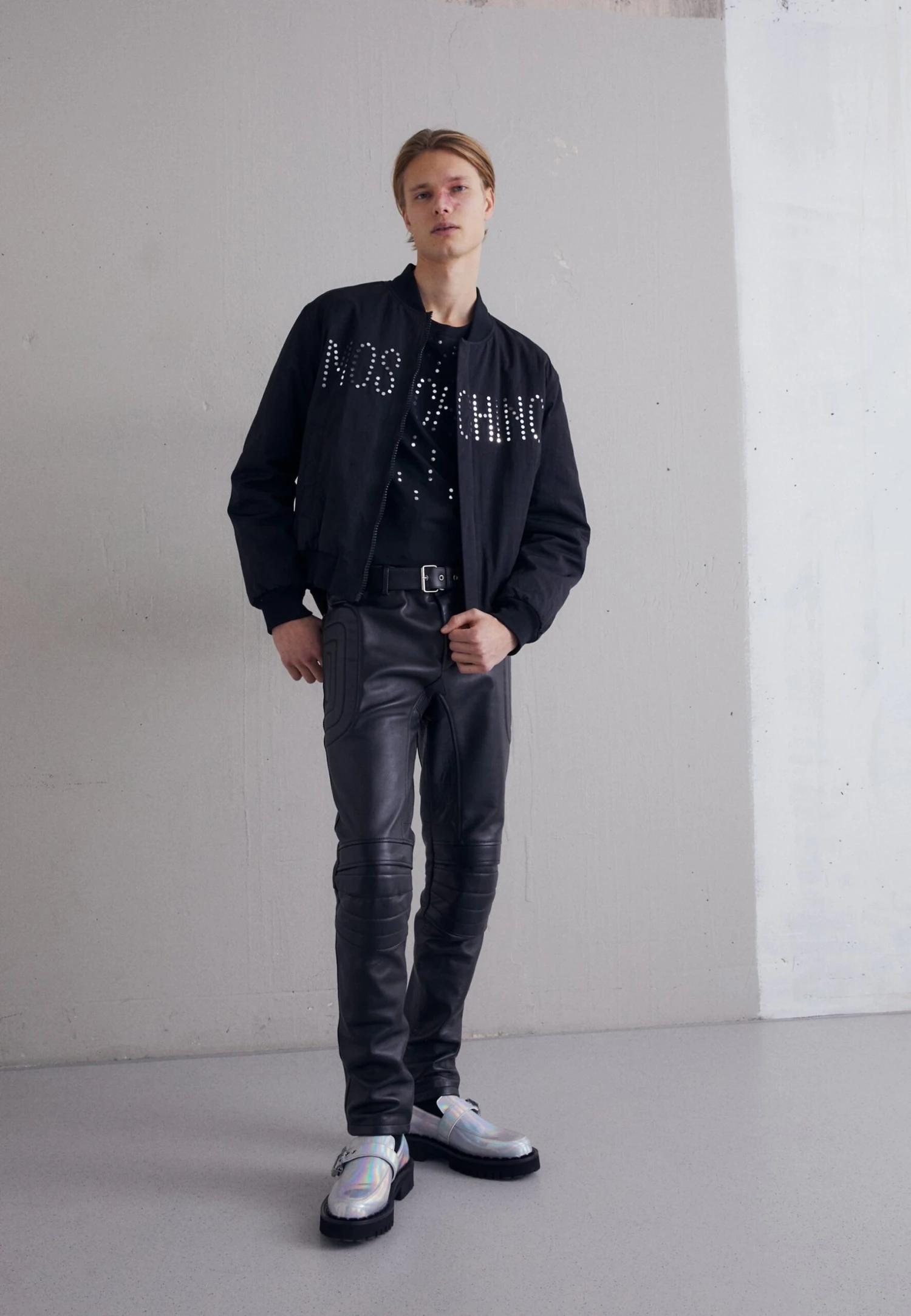 MOSCHINO Blouson - Bomber Jacket - Fantasy Black - Image 2