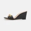 Coach Elsie Wedge - Heeled Mules - Black