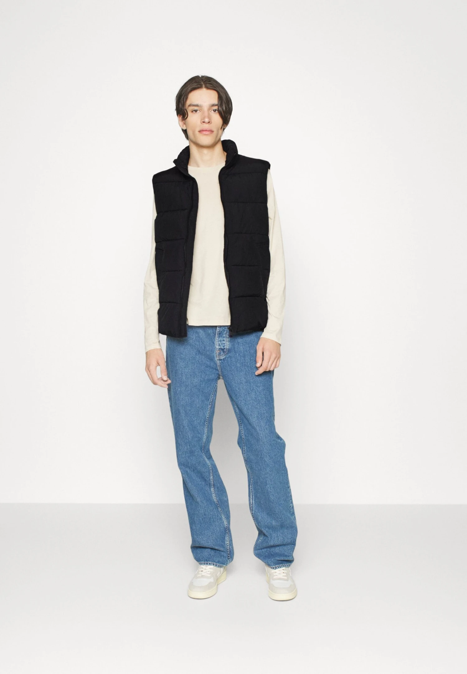 Calvin Klein Crinkle Puffer Vest - Waistcoat - Black - Image 2