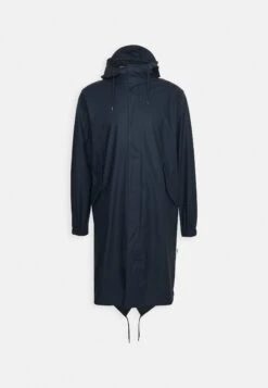 Rains Fishtail Unisex - Waterproof Jacket - Navy