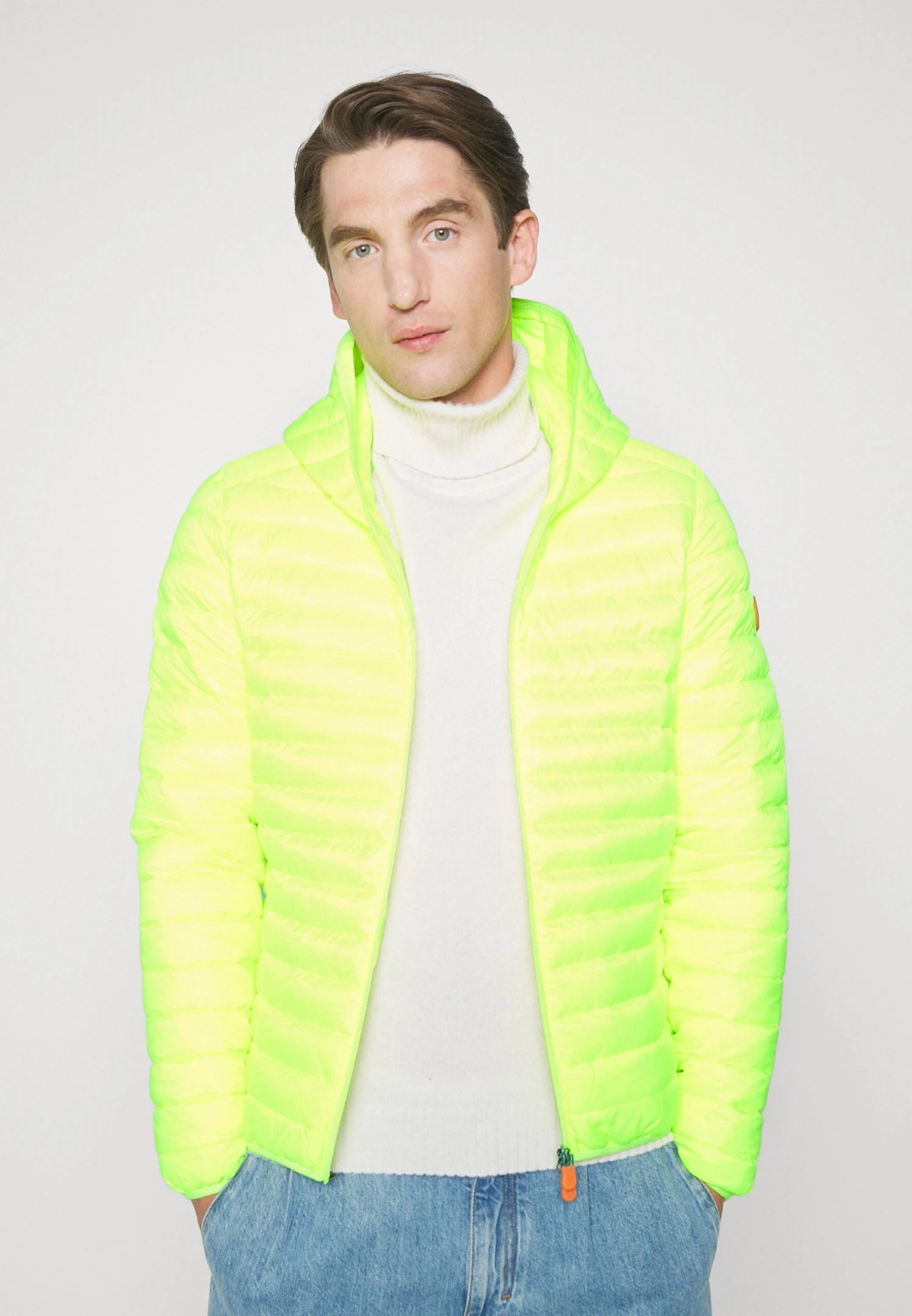 SAVE THE DUCK Helios - Winter Jacket - Fluo Yellow - Image 4