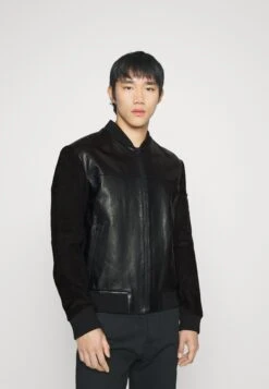 Hugo Lenn - Leather Jacket - Black