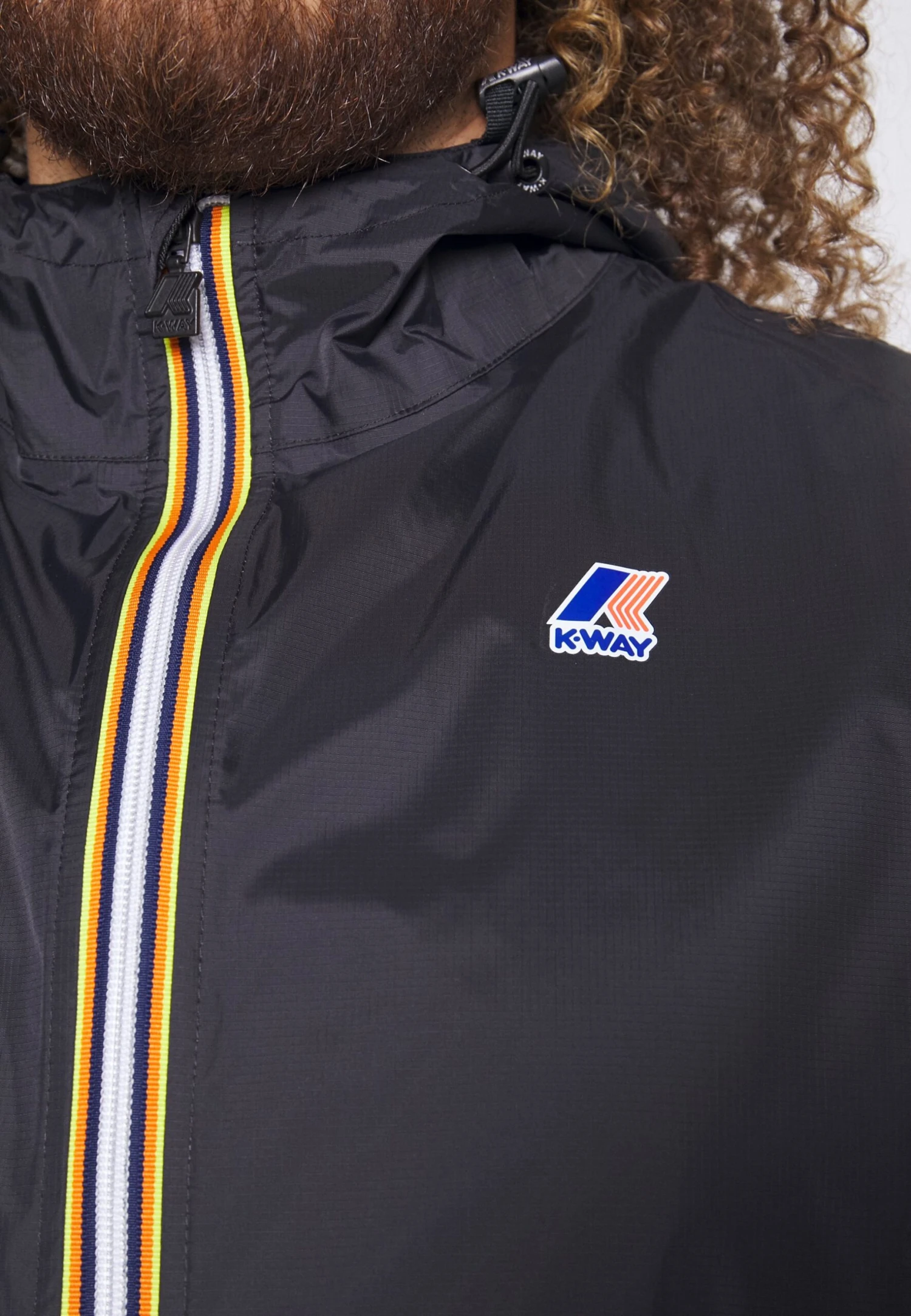 K-Way Plus Le Vrai Claude Unisex - Short Coat - Black Pure - Image 7