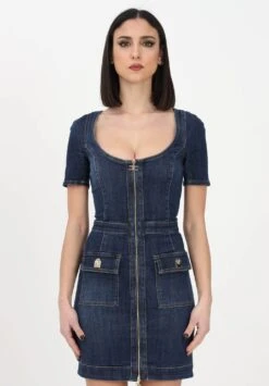 Elisabetta Franchi Denim Dress - Blue Denim