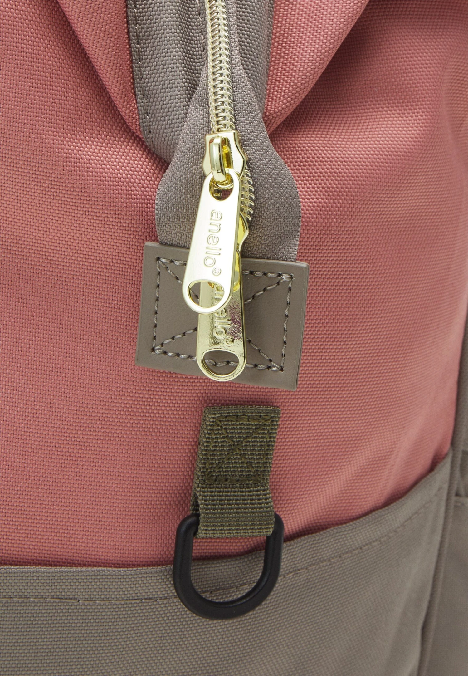 Kuchigane Backpack - Rucksack - Pink/Gre/Beige - Image 7