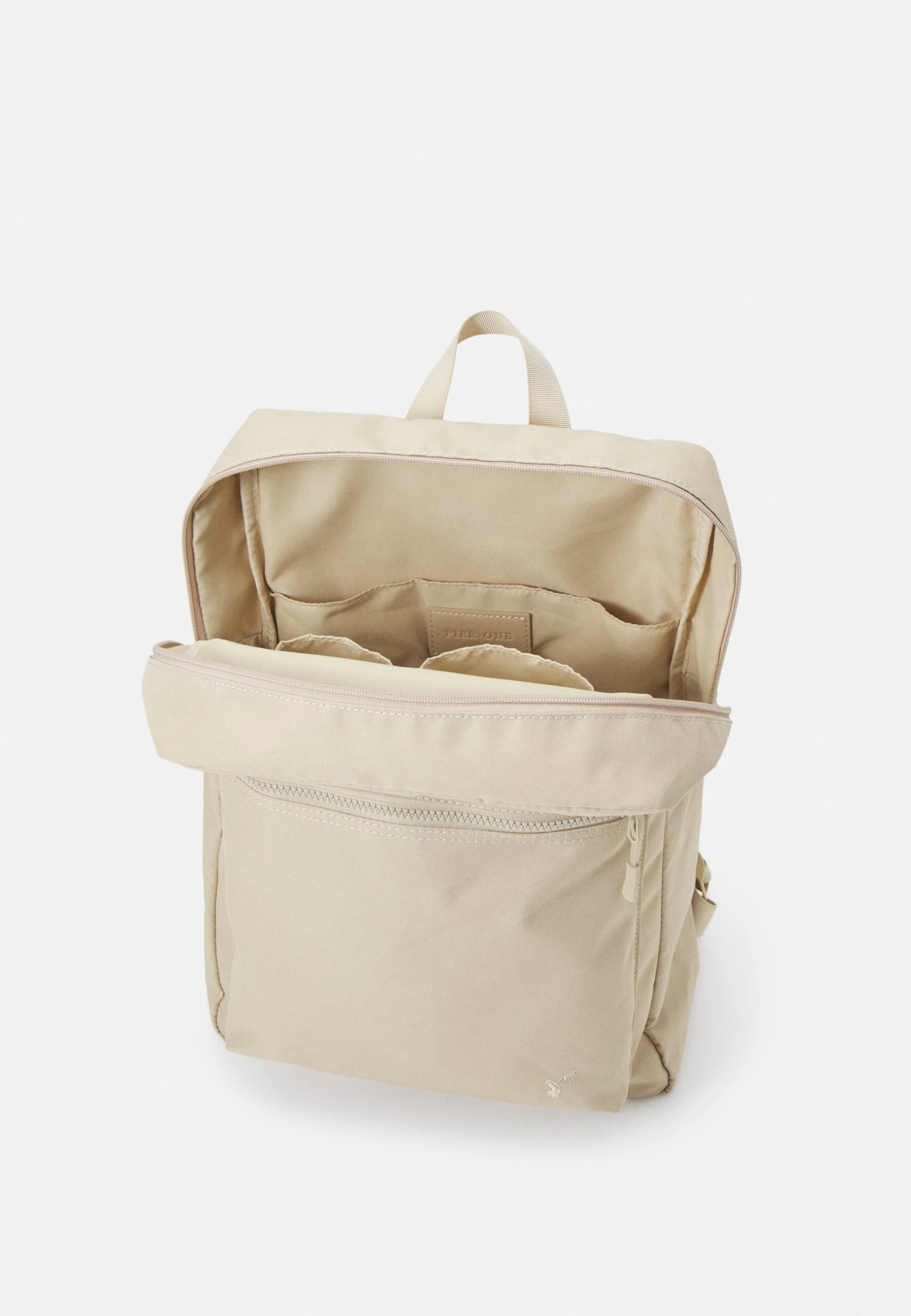 Pier One Unisex - Rucksack - Beige - Image 3