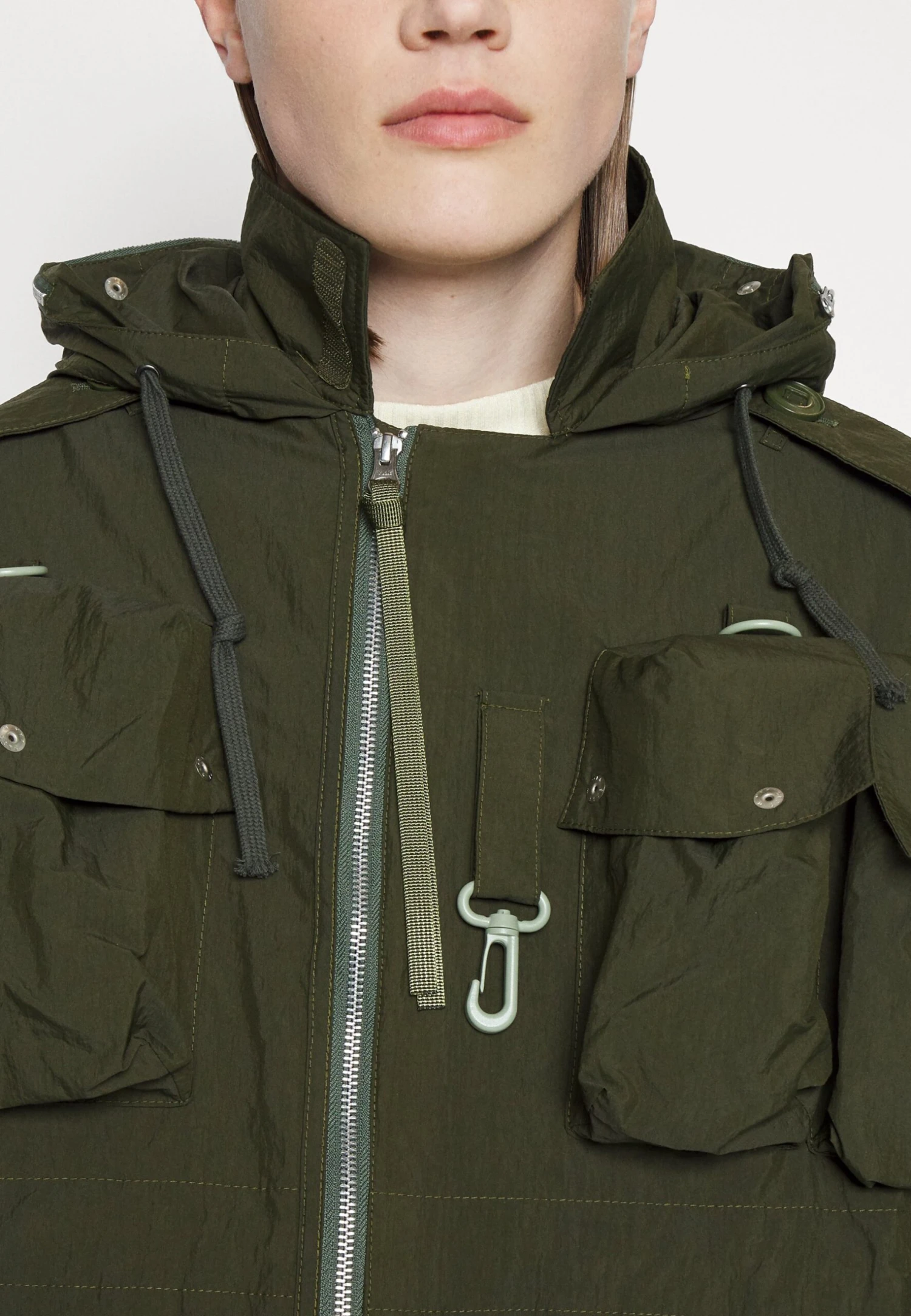 Miles Jacket - Outdoor Jacket - Moss Green - Image 12