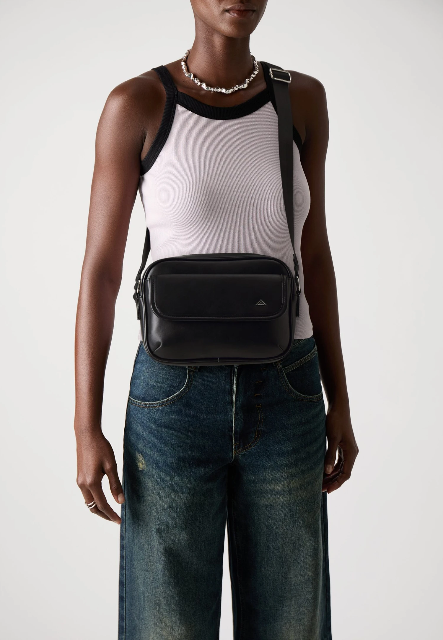 Aldo GUSTEL UNISEX - Cross Body Bag - Other Black