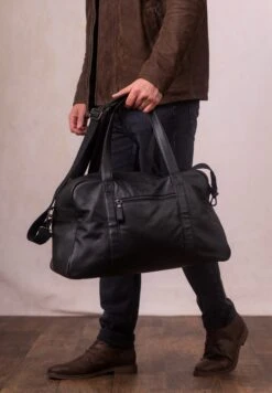 LARGE SILLOTH - Weekend Bag - Black