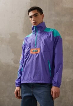 Columbia Riptide™ Anorak - Windbreaker - Purple Lotus/Bright Aqua/Desert Orange