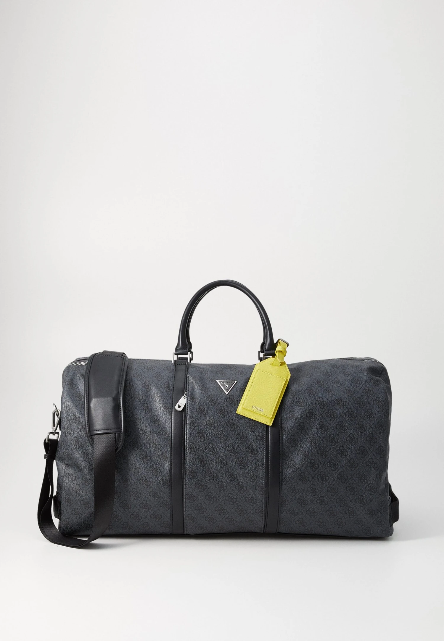 Guess PISA DOUBLE ZIP - Weekend Bag - Brown/ochre/burgundy - Image 10