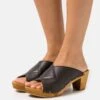 Sanita Kelo Square Flex- Clogs - Black
