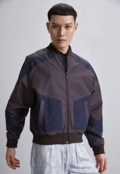 KOCHÉ Sportsjacket - Bomber Jacket - Brown/Black