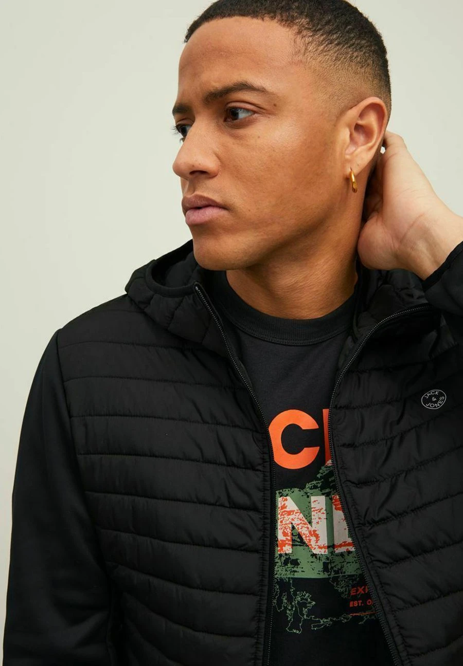 Jack & Jones Jjemulti Quilted Noos - Light Jacket - Black 3 - Image 6