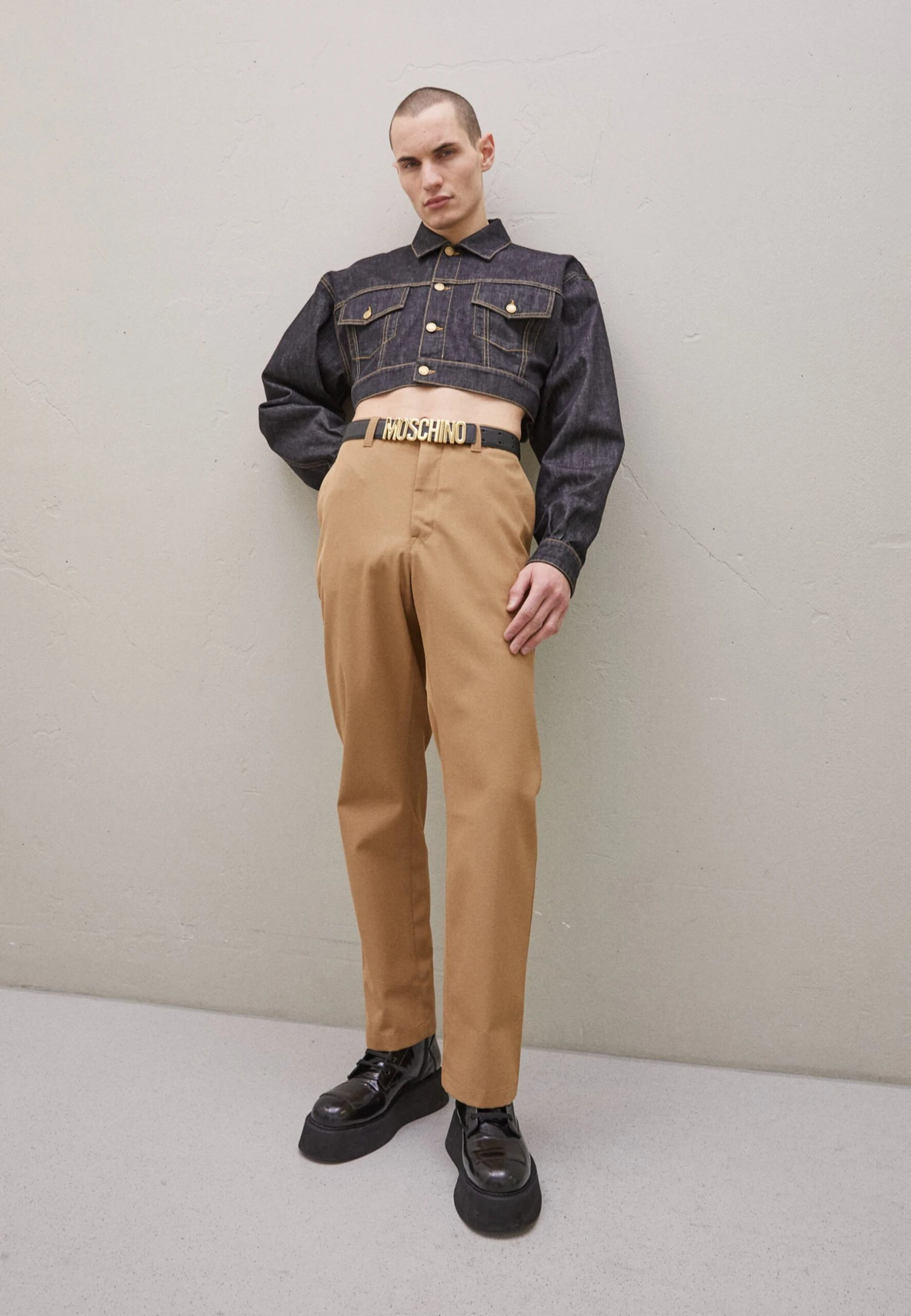 MOSCHINO Denim Jacket - Black - Image 2