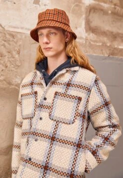 Obey Clothing District Shirt Jacket - Summer Jacket - Irish Cream