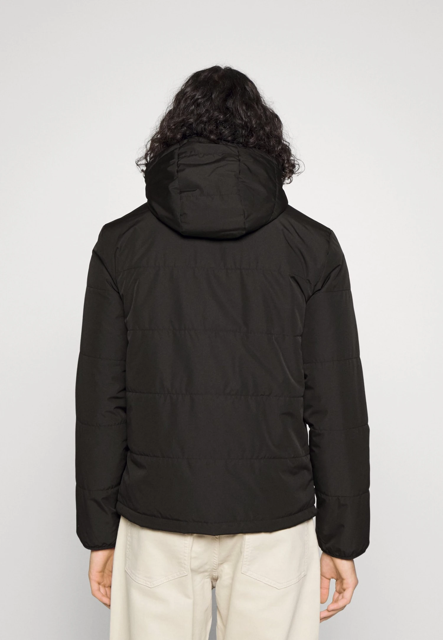 Only & Sons Onsmelvin Life Light Hood Jacket - Windbreaker - Black - Image 3