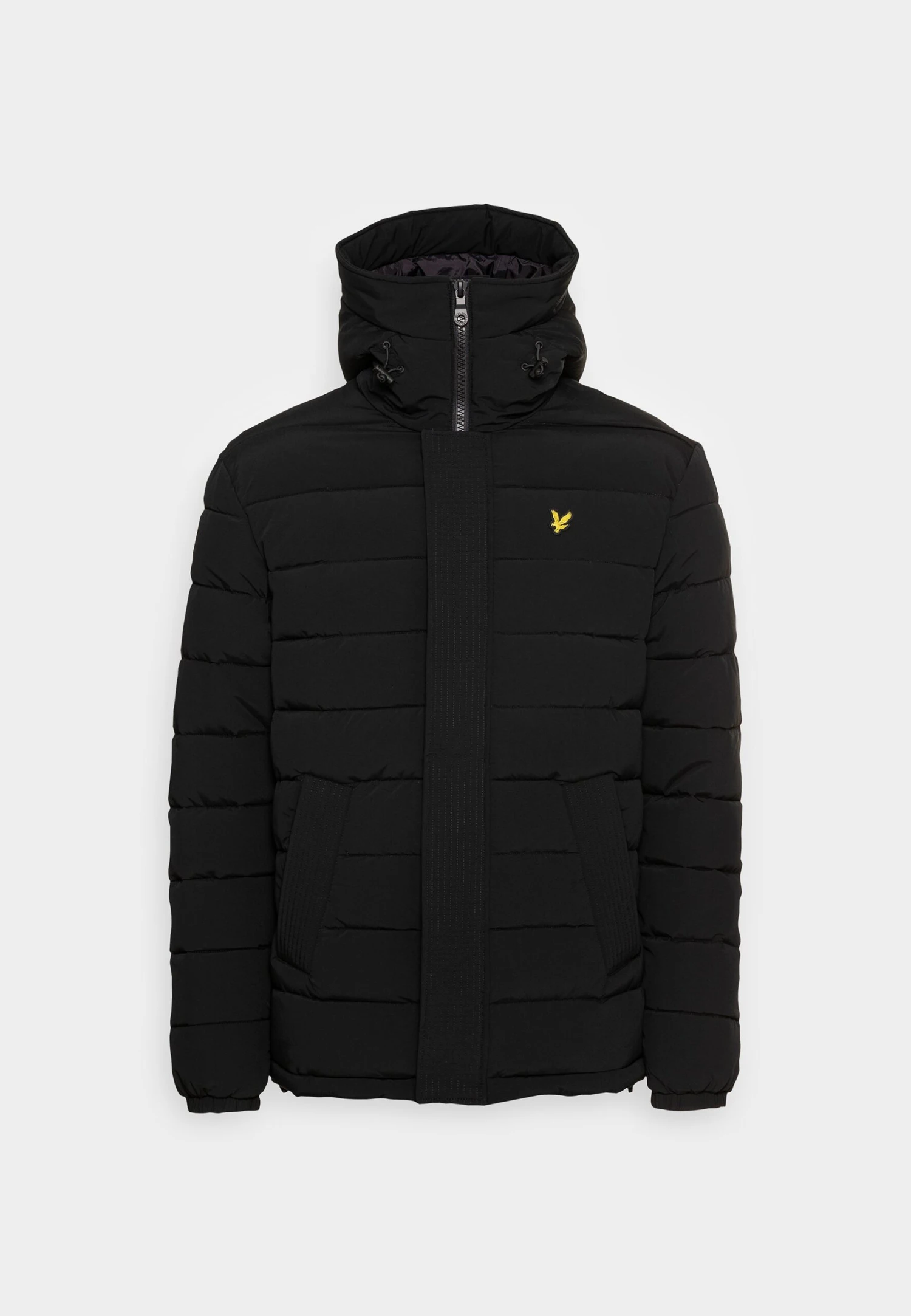 Lyle & Scott Elasticated Puffer - Winter Jacket - Jet Black