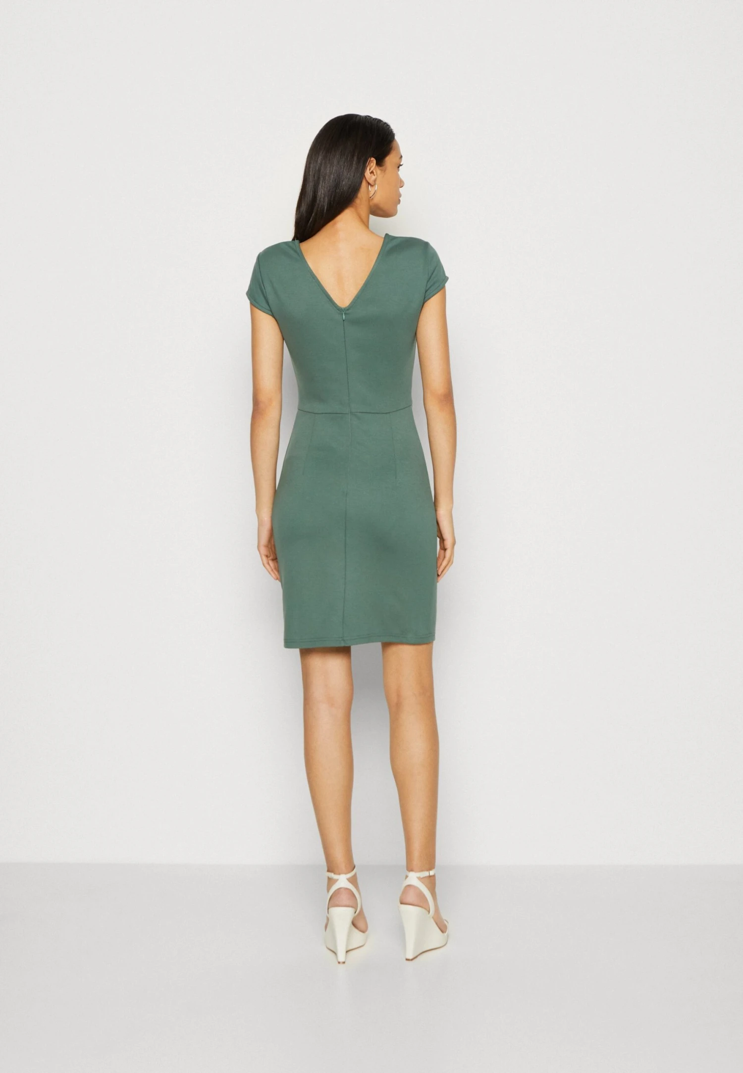 Anna Field Jersey Dress - Green - Image 4