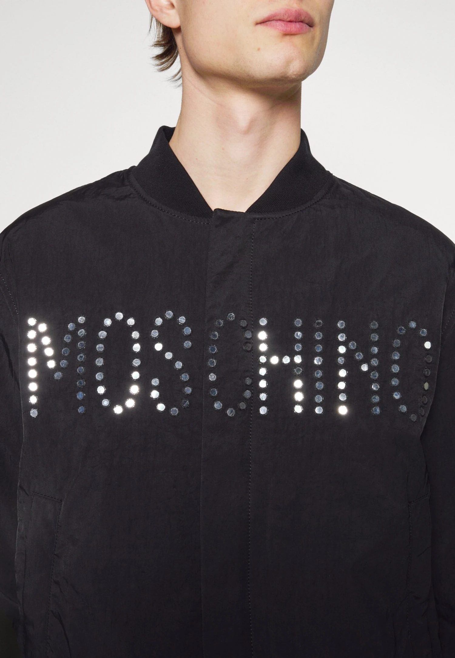 MOSCHINO Blouson - Bomber Jacket - Fantasy Black - Image 8
