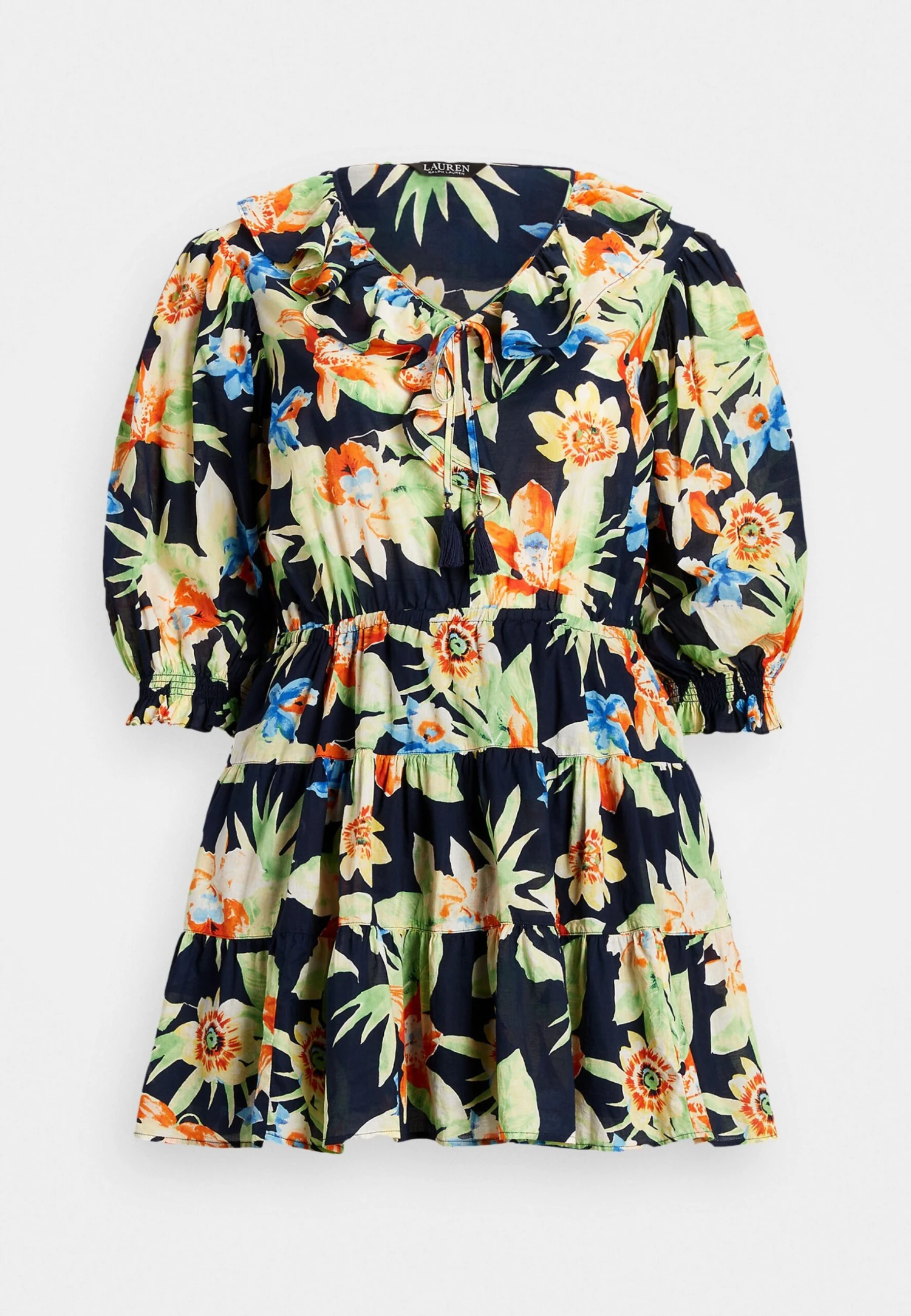 Ceporah Day Dress - Day Dress - Navy Multi - Image 4