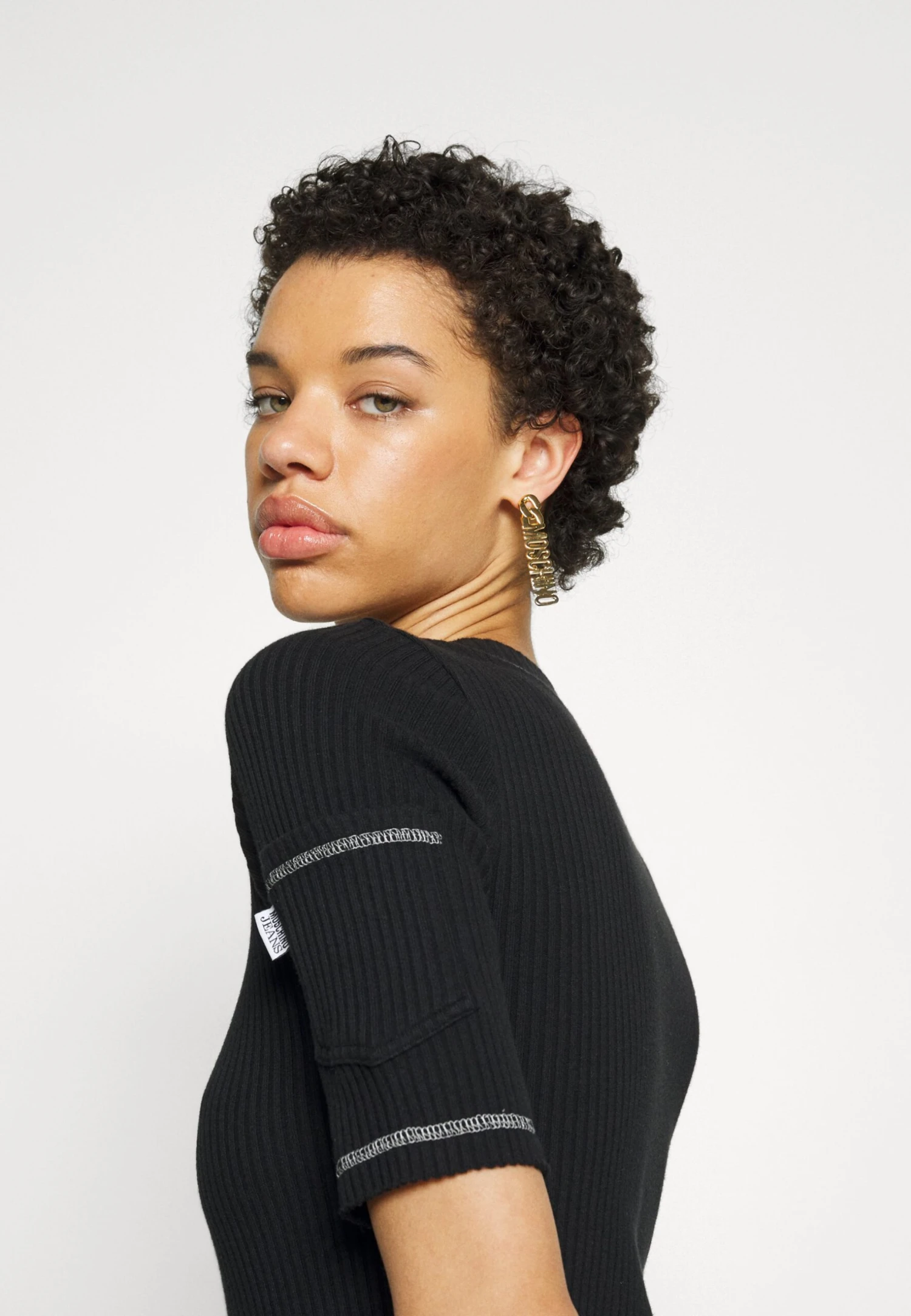 Dress - Jumper Dress - Fantasy Black - Image 6