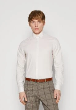 Stripe Slim - Formal Shirt - Stony Beige