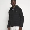 Lyle & Scott Lightweight Puffer Jacket - Light Jacket - Jet Black